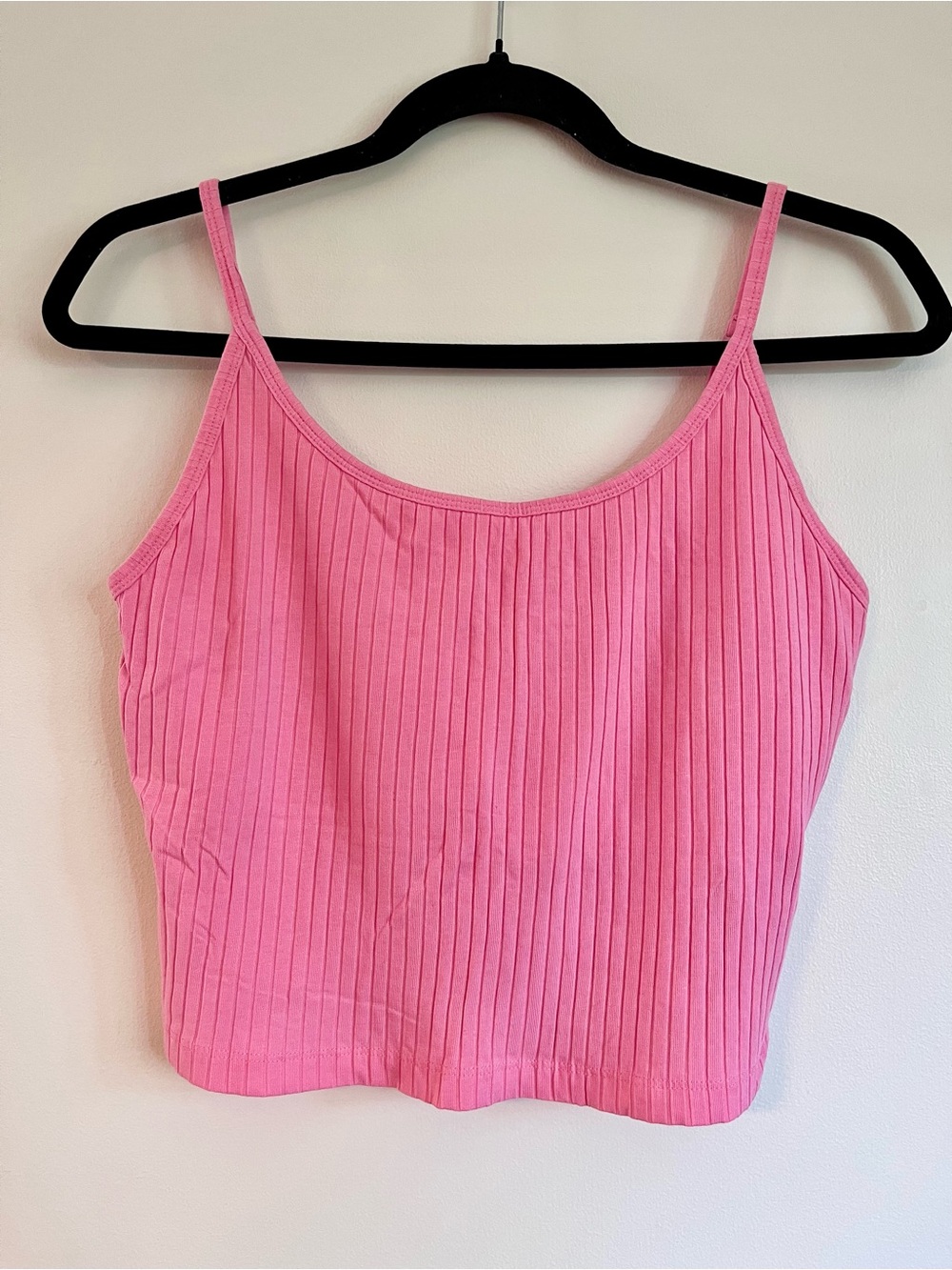 Old Navy Pink Ribbed Cami Tank